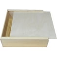 thumbnail image 2 of Poole & Sons, Inc. Wooden Slide Top Box, 12 x 12 x 3 3/4″ Outside Dimensions, 2 of 5