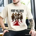 thumbnail image 5 of Howdy Halloween Cowboy Men T-Shirt, Sheriff Western Riders Spooky Tee, 5 of 6