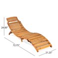 thumbnail image 3 of Lisbon Outdoor Folding Chaise Lounge Chair (Set of 2), 3 of 7
