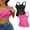 Bla/Pink, variant on Women's Cotton Tank Tops with Built-in Shelf Bra Adjustable Wide Strap Camisoles Basic Cami Shirts, 2-Pack