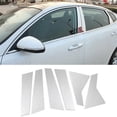 thumbnail image 1 of Chrome Pillar Posts for Kia Optima 2016-2020 6Pcs Set Door Trim Mirror Cover Kit, 1 of 4