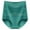 Green, variant on Women's Lace Abdomen Mid-rise Waist And Hip Lift Comfortable Body Breathable Underwear Briefs