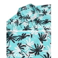 thumbnail image 6 of COOFANDY Summer Beach Shirts for Men Floral Button Down Shirt Hawaiian Shirt for Men Short Sleeve, 6 of 6