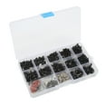 thumbnail image 4 of Kit de tornillos RC de 522 piezas, varios tamaños, alta dureza, rosca transparente, surtido con caja de almacenamiento para coches RC 1/8 y 1/10., 4 of 14