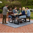thumbnail image 3 of Lifetime 6-Foot Outdoor Folding Picnic Table, 3 of 9