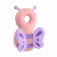 thumbnail image 1 of High Quality!Toddler Baby Head Protection Pillow Backpack Wear, Pink Butterfly, 1 of 5