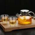 thumbnail image 3 of 1pc 500ml Household Glass Teapot Heat Resistant Glass Teapot Healthy Teapot Small Kettle, 3 of 4