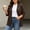 Brown, variant on Plus Size Cardigans for Women Button Down Loose Sweaters Black Lightweight Casual Solid Color Trendy Womens Coats Long Sleeve