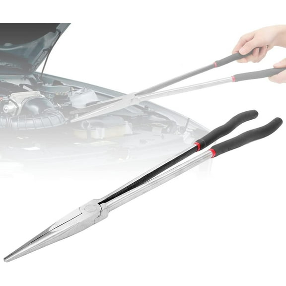 Watris Veiyi Extra Long Nose Pliers,Clamp Length 400mm/16in, Suitable for Small Space And Special Occasions