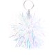 thumbnail image 1 of Llavero de bola de pelo de lentejuelas brillantes, regalo colgante de bolso de mujer de estilo caliente de moda (blanco), 1 of 2