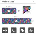 thumbnail image 3 of Yayeee Faucet Mat for Kitchen Sink 30" Diatomite Long Splash Guard Pad, Vibrant Stained Glass Pattern, 2 Pack, 3 of 7