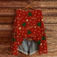 thumbnail image 2 of shqvo Christmas Sweaters for Women Hollow Knitted Graphic Sweaters Boat Neck Imitation Sweater Pullovers Long Sleeve Boho Tops Xmas Holiday Clothes, 2 of 3