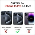 thumbnail image 2 of for iPhone 15 Pro Case 6.1 Inch Cute Wave Pattern Aesthetic Phone Case 3D Curly Wavy Shape Plating Glitter Bling for Women Girls Soft Bumper Silicone Shockproof Case, Pearl Pink, 2 of 12
