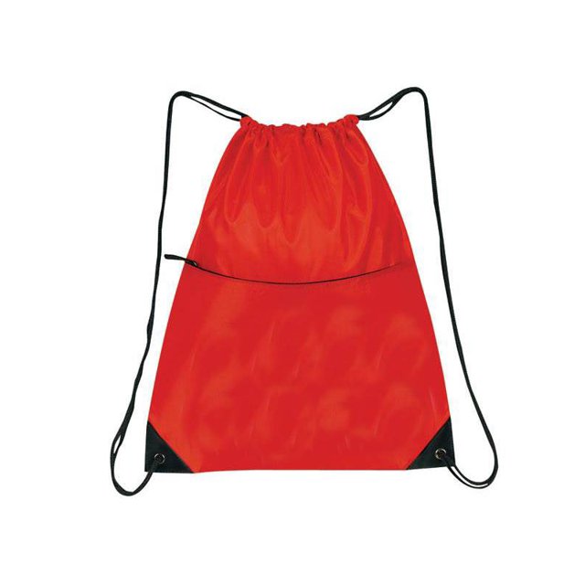 All-Purpose Drawstring Tote II, RED