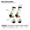 thumbnail image 2 of KLL Olive Picking Print Cool Socks Men's Women's Crew Socks Funny Crazy Novelty Stockings, 2 of 6