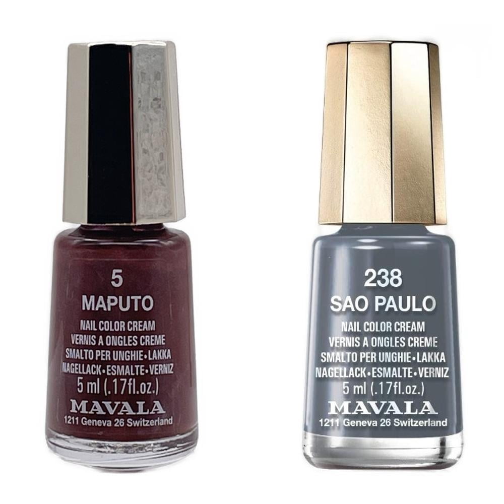 Mavala Mini Nagellack Maputo 5 Ml – Retro Farbton, Langanhaltend, Frei Von Schadstoffen Wie Toluol & Formaldehyd