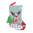 thumbnail image 1 of Billuyoard Calcetín de Navidad árbol de Navidad almacenamiento regalos bolsa hogar comedor Oficina Hotel colgante boda Festival decoración adornos Kits de decoración para fiestas Tipo 2 Billuyoard HA069731-02, 1 of 6
