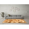 thumbnail image 3 of Ahgly Company Indoor Rectangle Abstract Orange Modern Area Rugs, 8' x 12', 3 of 4