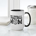 thumbnail image 4 of CafePress - Volleyball Mom Large Mug - 15 oz Ceramic Large White Novelty Mug, 4 of 4