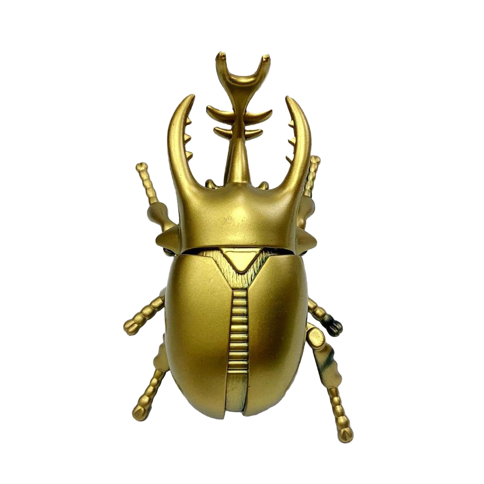 New Realistic Rhinoceros King Beetle Bug Insect LARGE 5" Plastic PVC Toy Figure 