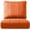 Orange, variant on Bellefurn Outdoor Seat Cushions 24 X 24 X 6 inch for Patio Furniture,Outdoor Chair Cushions Outdoor Deep Seat Cushion with Water Resistant & Removable Cover Patio Cushions for Wicker Chair,Sofa,Couch