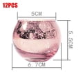 thumbnail image 2 of Portavelas De Cristal De Mercurio, Candelero Votivo, Centros De Mesa Para Bodas, Fiestas, Decoración Del Hogar, Regalo 12 Uds. seitruly HA022729-00, 2 of 7