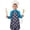 Princess and Fairy, variant on Princess and Fairy Blue Pattern Teens Aprons, Adjustable Neck Strap, Toddler & Teens Aprons for Cooking & Baking, 19x23.6 Inches