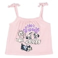 thumbnail image 3 of Disney Classics Baby Girls' 3-Piece Tank Top and Shorts Set Marie Figaro Pink, 3 of 7