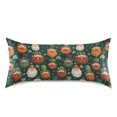 thumbnail image 3 of Beard Green Elf Pattern Pillowcase King Size 40''x20'' Satin Double-Sided Print Soft Wrinkle Resistant, 3 of 9