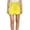 A303 Yellow, variant on High Waisted Shorts Women with Belt Buckle Detail Cuffed Hem Relaxed Fit Casual Summer Shorts Lightweight Breathable Chino Shorts for Daily Wear Vacation and Outdoors S