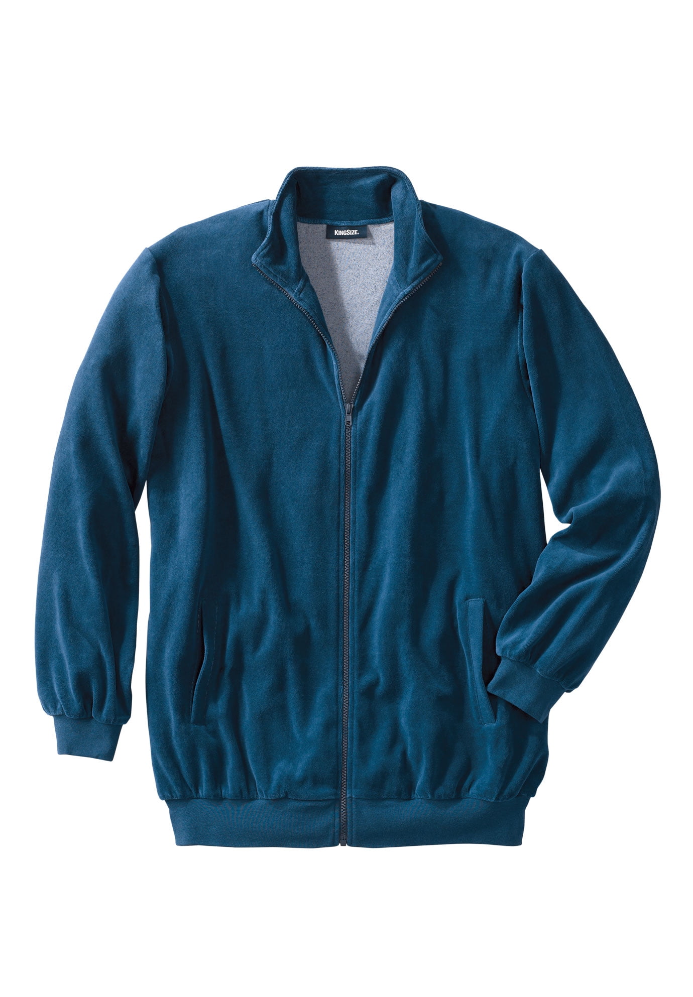 Men/'s Explorer Jacket Fleece Sherpa Ink Blue Size 6XL by KingSize