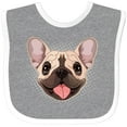 thumbnail image 3 of Inktastic French Bulldog Dog Boys or Girls Baby Bib, 3 of 4