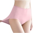 thumbnail image 6 of 10 PCS Womens High Waisted Briefs Underwear Soft Stretch Ribbed Panties Full Coverage Ladies No Show Briefs M, 6 of 7