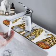thumbnail image 7 of Sikiie Leopard Gnomes Splash Guard for Sink Faucet-1 PC Super Absorbent Fast Drying Mat Sink Gadgets-Splash Guard for Kitchen, Sink Mat, 7 of 7