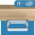 thumbnail image 3 of Support Acrylique sous Bureau pour Mac Mini M4/M4Pro 2024 - Design Gain de Place!, 3 of 9