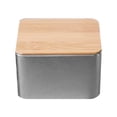 thumbnail image 4 of ColoMX Caja de almacenamiento de hojalata de 1pc con caja de almacenamiento de tapa de bambú Organice la caja de almacenamiento, 4 of 7