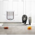 thumbnail image 1 of Medium Cat Flap Door with 4 Way Lock, Magnetic Pet Door Kit White WD.WDQZL Hogar, 1 of 1