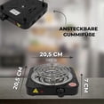 thumbnail image 5 of Premium Electric Single Hob 1000W-5 Power for Office,Home EU Plug, 5 of 5