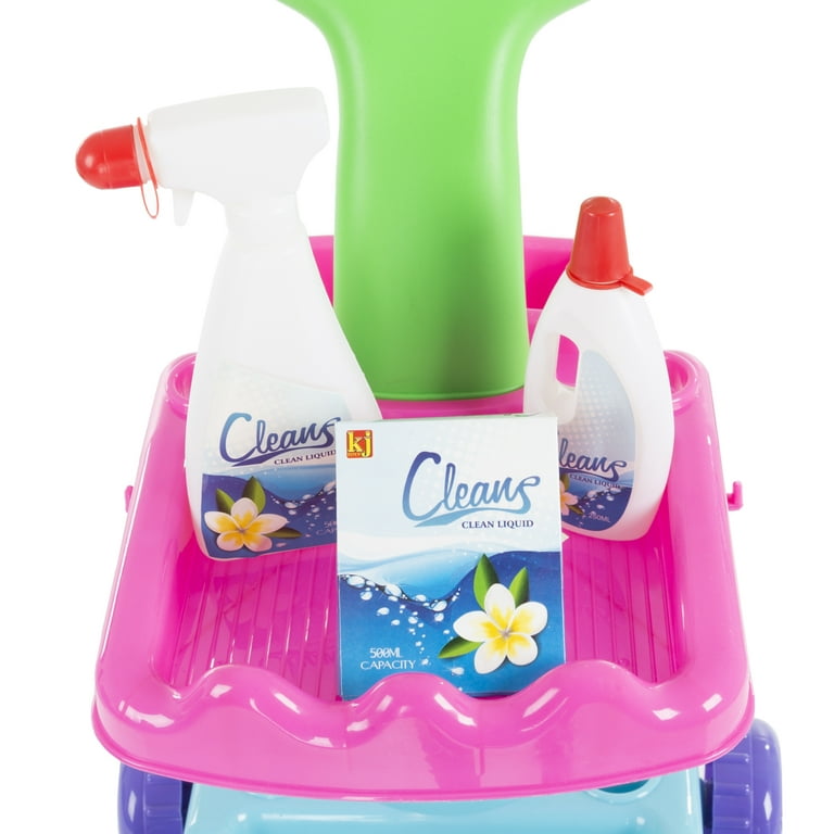 Kidzlane Kids Cleaning Set For Toddlers, Kids Play Broom, Mop And Cleaning  Toys Set