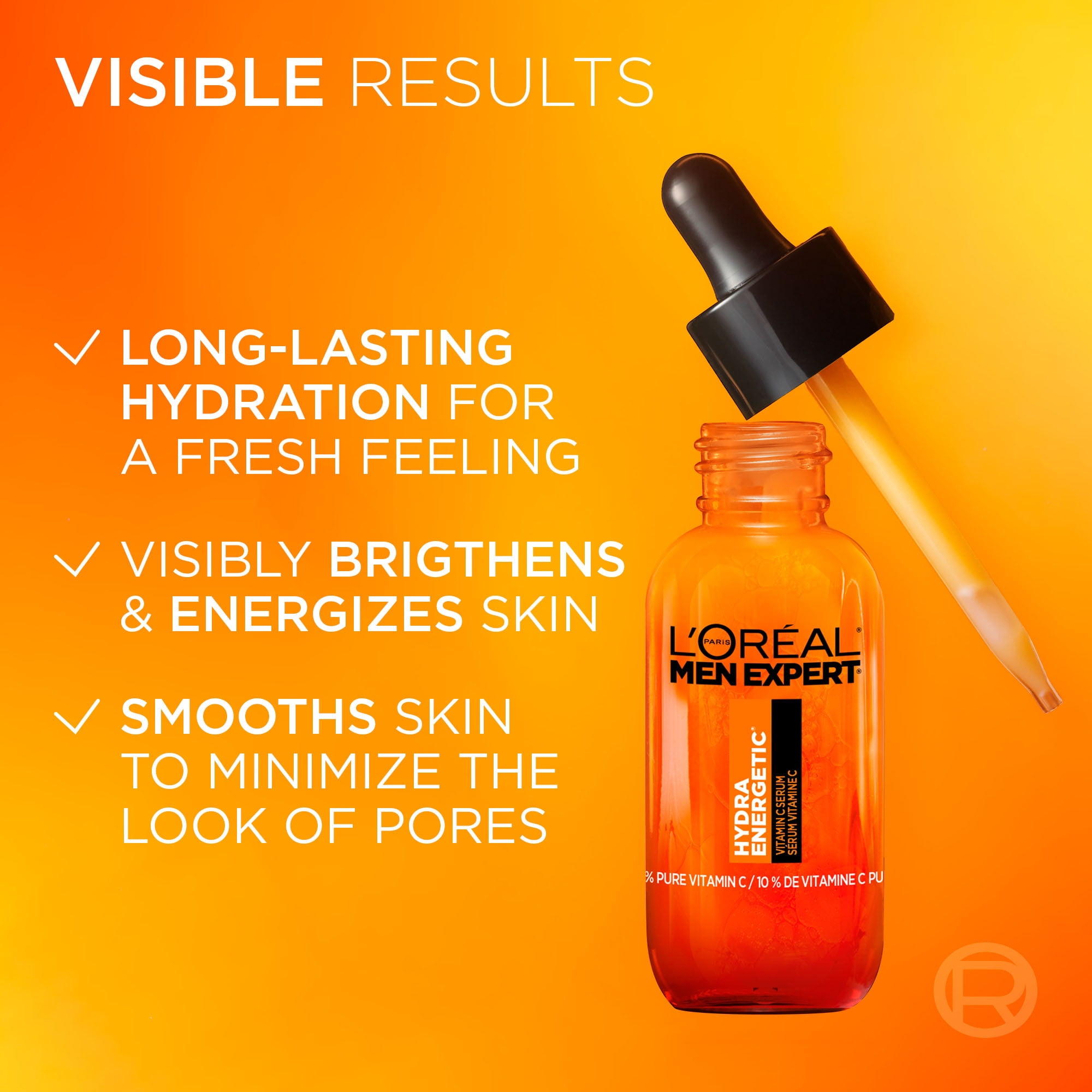 L'Oréal Paris Men Expert Hydra Energetic sérum à la vitamine C pour hommes