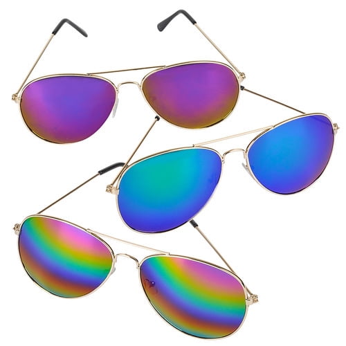 rainbow aviator sunglasses