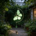 thumbnail image 4 of qolami Wind Chimes Butterfly, Garden Small Wind Chime for Home Decor, Metal Butterfies Bell for Garden Valentines Day Gift Decoration Indoor/Outdoor, 4 of 6