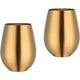thumbnail image 1 of Zhuge Mingcheng - Vaso de vino sin tallo de acero inoxidable de 17 oz,regalo para el día del padre, vaso de vino portátil para exteriores para piscina,juego de 2 vasos de metal para beber (dorado), 1 of 5