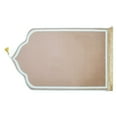 thumbnail image 3 of Elegant Prayer Mat Folding Area Rug Flannel Washable with Tassel Praying Rug for Beige, 3 of 8