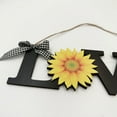 thumbnail image 2 of CSCHome Home Decor Exquisite Bee Sunflower Love Letters Hanging Sign Front Door Room Decoration, 2 of 5
