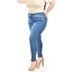 thumbnail image 3 of Jeans skinny con strech Tallas Extras, 1631 (Azul medio) azul 36, 3 of 5