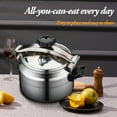 thumbnail image 2 of Pressure Cooker 7.4QT Aluminum Pressure Pot, Large Explosion-Proof Stovetop Fast Cooker Pot for Canning, 2 of 5
