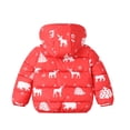thumbnail image 5 of Lovebay 1-6T Toddler Children Boy Girl Padded Puffer Jacket Fleece Lined Hooded Winter Coat, 5 of 14