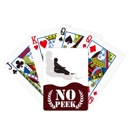 Hot Women Bikini Long Legs Peek Poker Playing Card Private Game