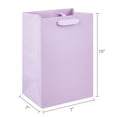 thumbnail image 2 of Large Lilac Gift Bags, 7" x 10", 3 Count, by Way To Celebrate, 2 of 6